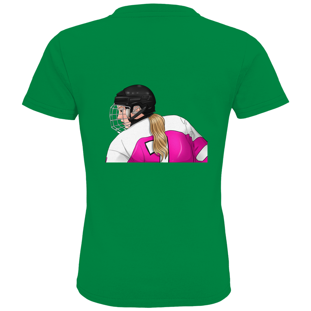 Kids T-Shirt HOCKEYGIRL (front&back)