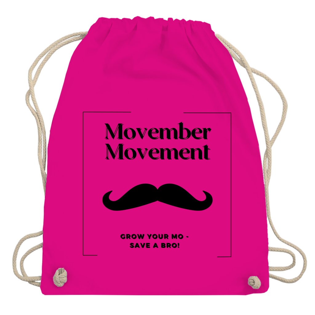 Turnbeutel MOVEMBER MOVEMENT