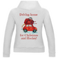 Ladies Hoodie DRIVING HOME (back)