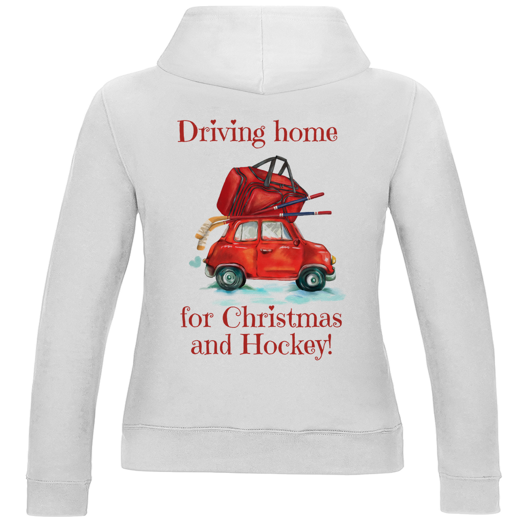 Ladies Hoodie DRIVING HOME (back)