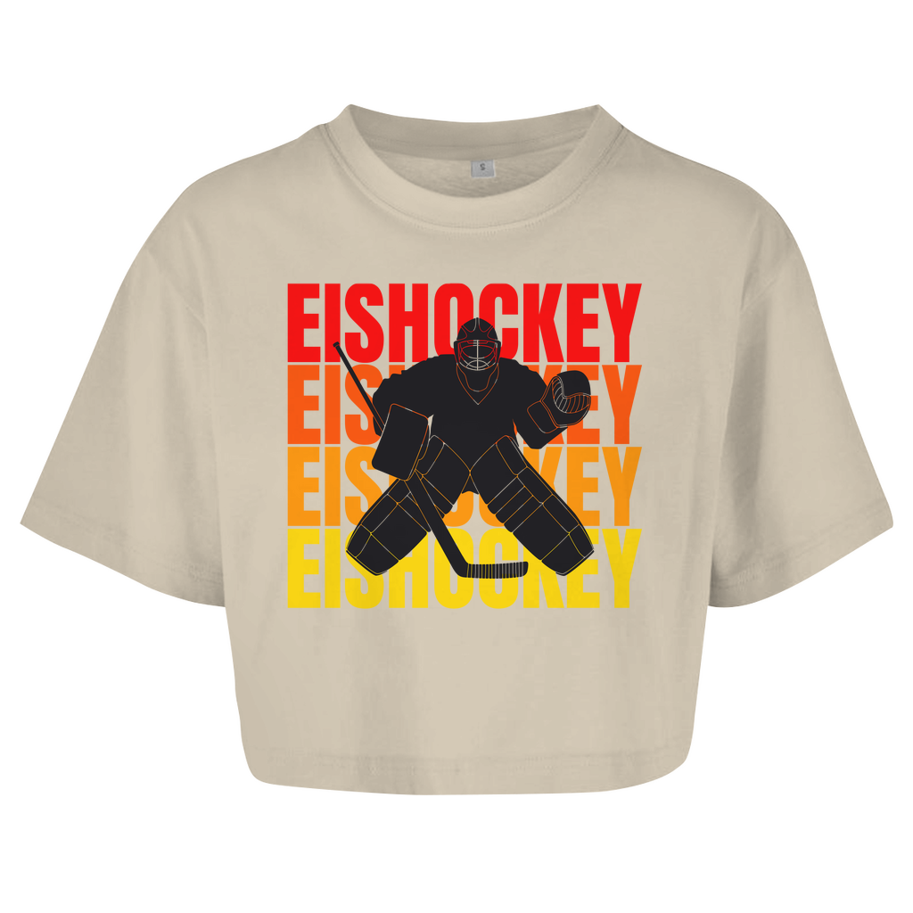 Ladies Crop Top EISHOCKEY GOALIE