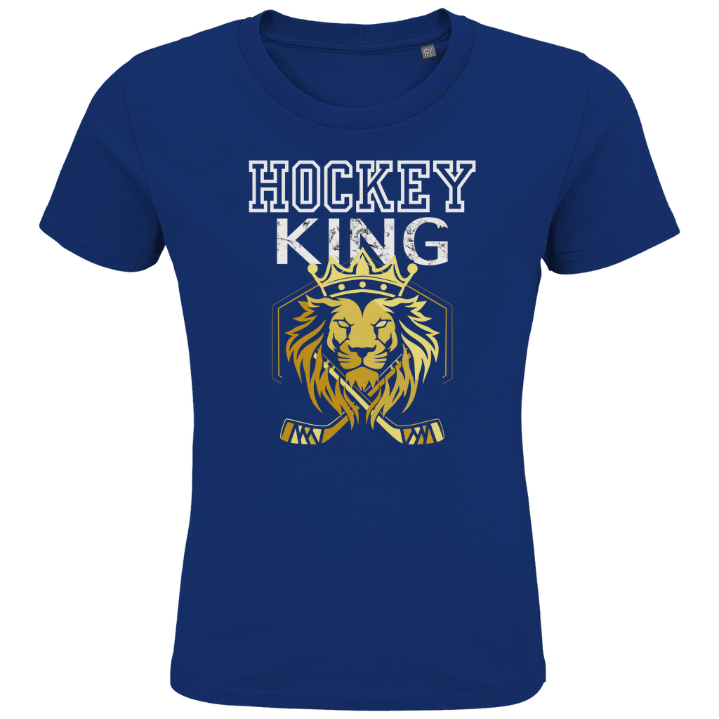 Kids T-Shirt HOCKEYKING LION