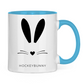 Tasse zweifarbig HOCKEYBUNNY