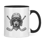 Tasse zweifarbig COOL HOCKEYDOG