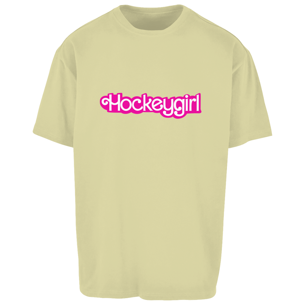 Oversize T-Shirt HOCKEYGIRL SCHRIFT