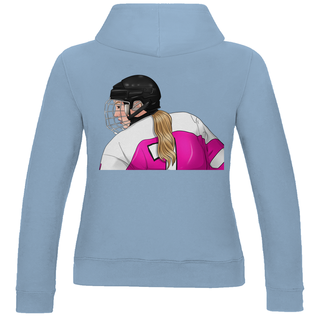 Ladies Hoodie HOCKEYGIRL (front&back)