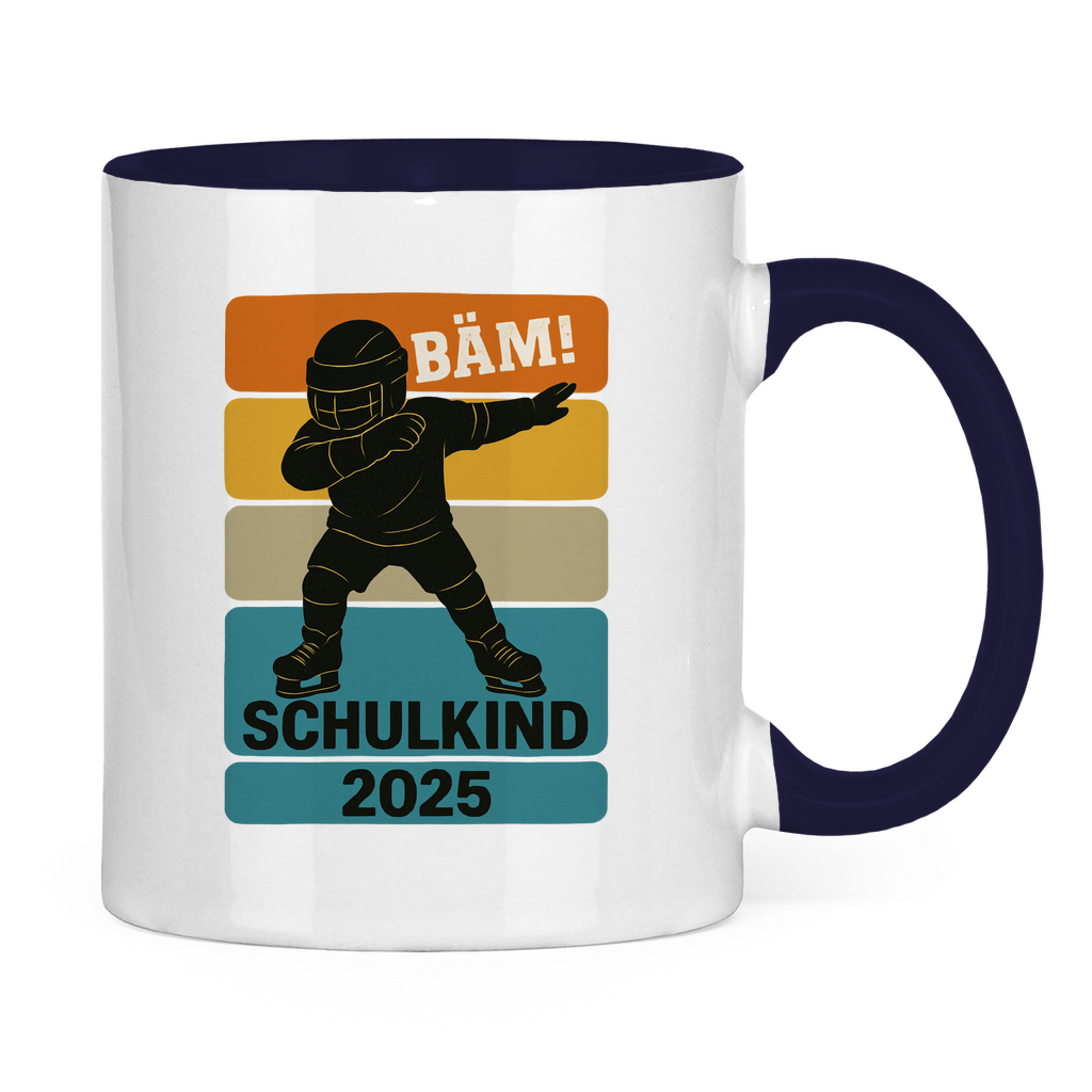 Tasse zweifarbig SCHULKIND 2025