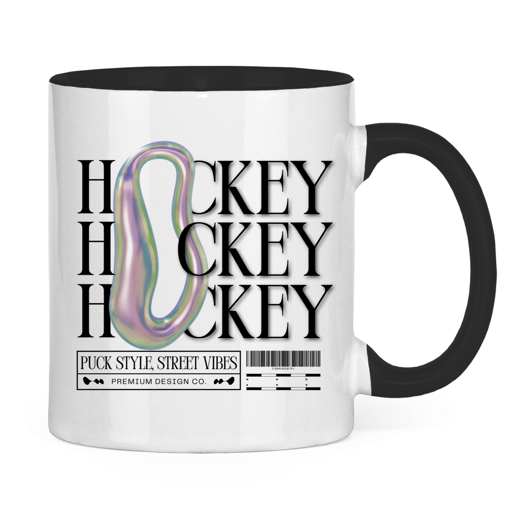Tasse zweifarbig HOCKEY MODERN