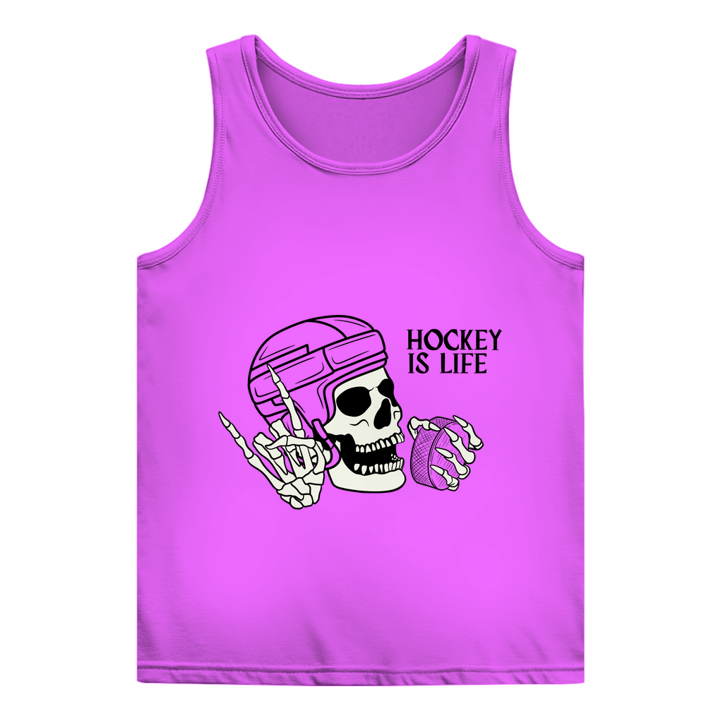 Ladies Tank Top HOCKEY IS LIFE