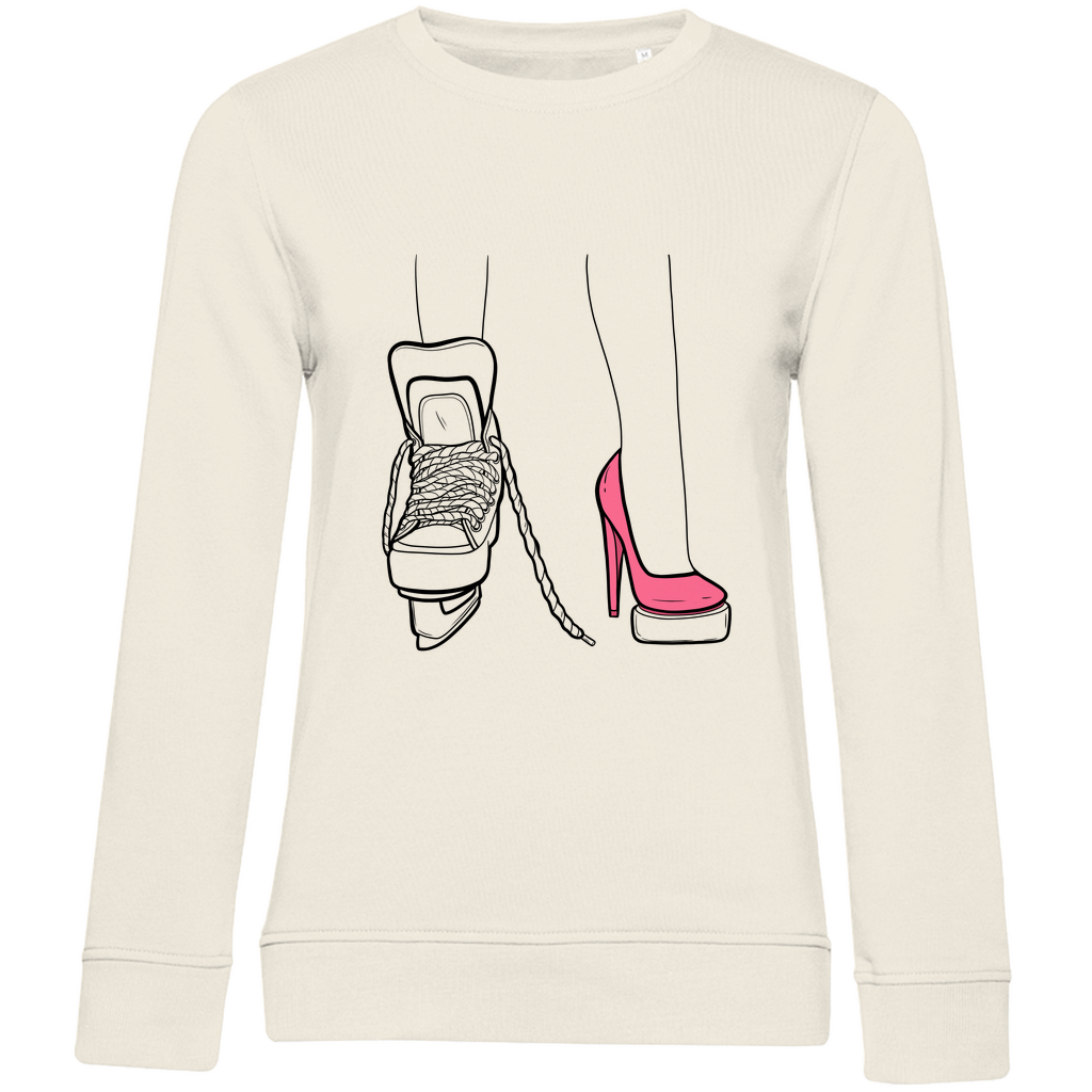 Ladies Sweatshirt  SKATES & HEELS