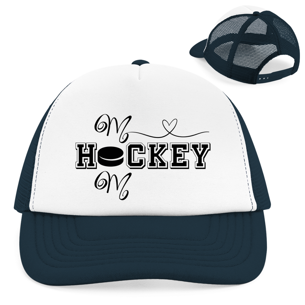 Retro Cap HOCKEY MOM HEART