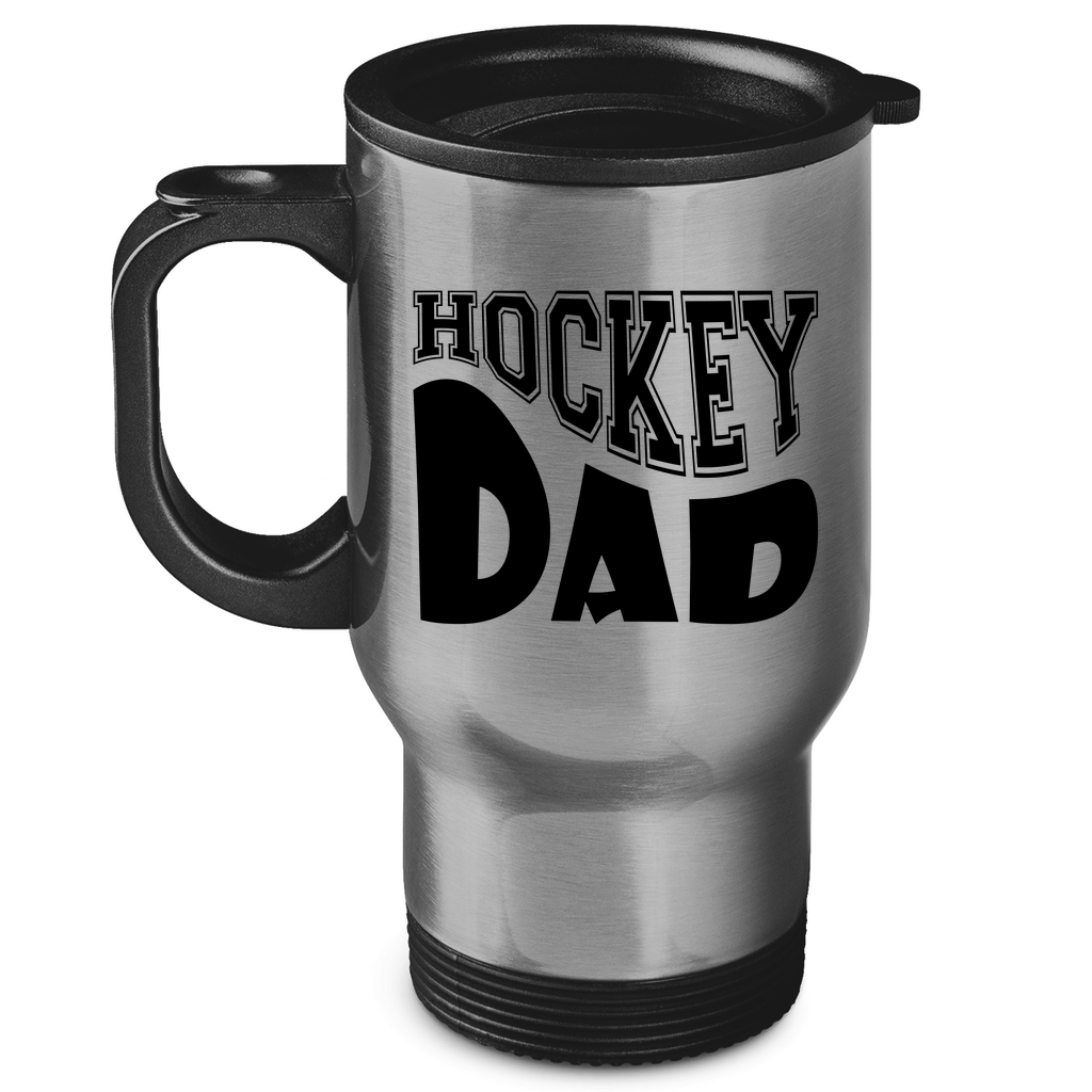 Edelstahl-Thermobecher HOCKEYDAD WAVE