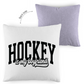 Kopfkissen zweifarbig HOCKEY IS MY BOYFRIEND