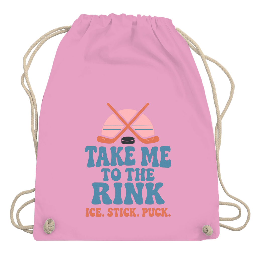 Turnbeutel TAKE ME TO THE RINK