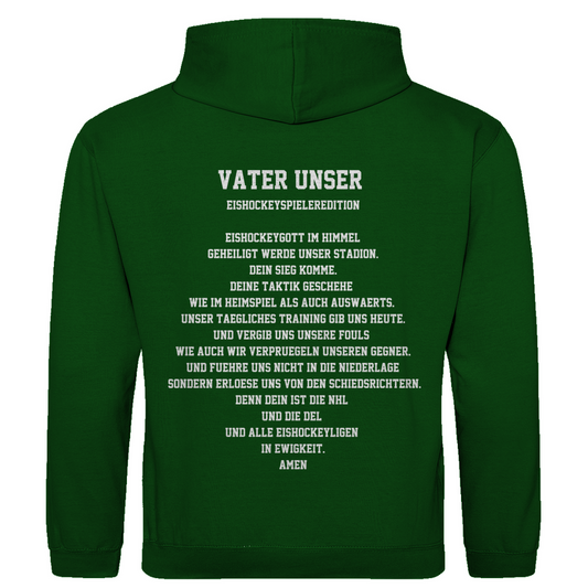 Unisex Hoodie VATER UNSER SPIELER (back)