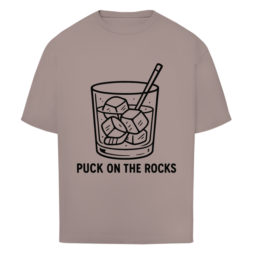 Oversize T-Shirt PUCK ON THE ROCKS