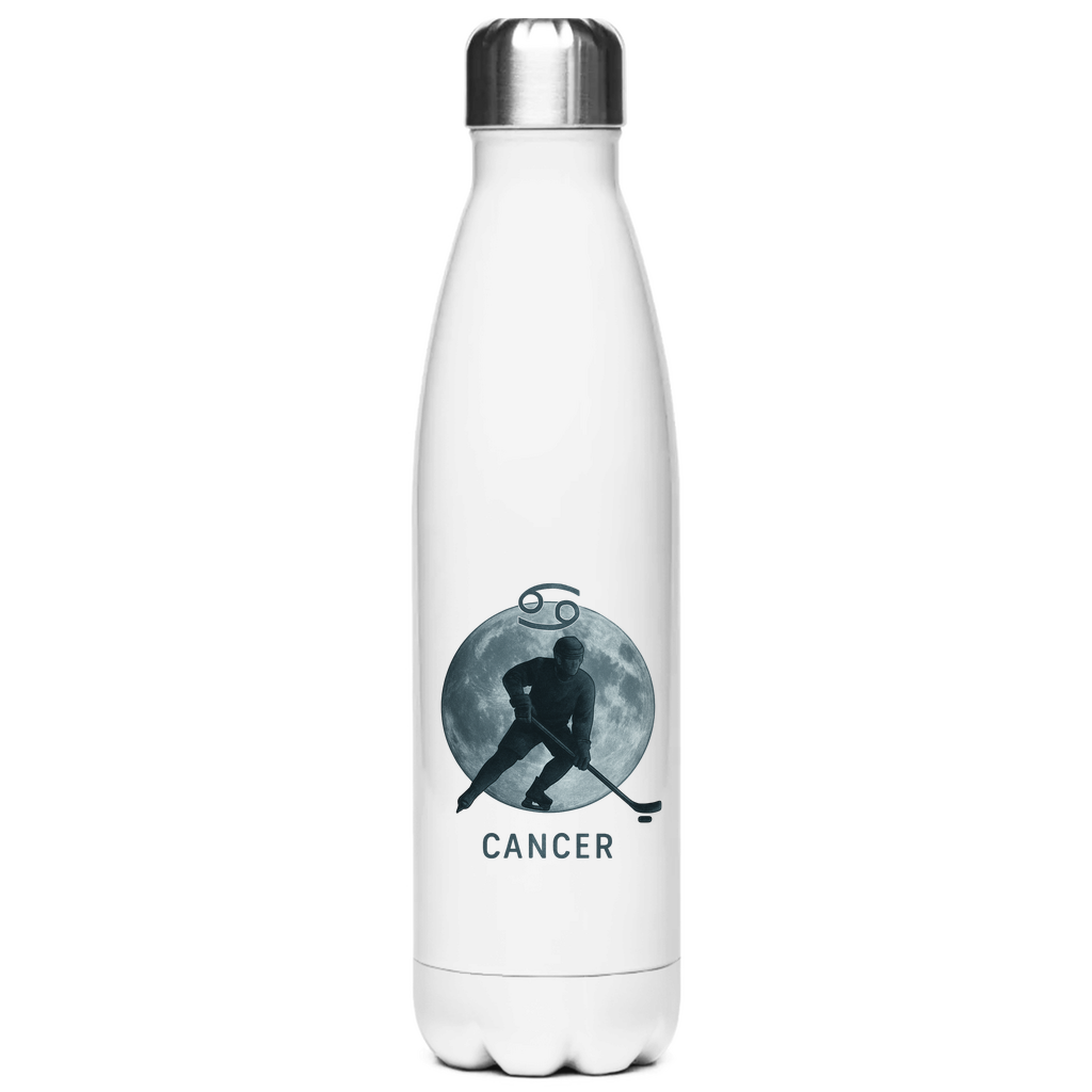 Edelstahl-Thermoflasche STERNZEICHEN CANCER / KREBS