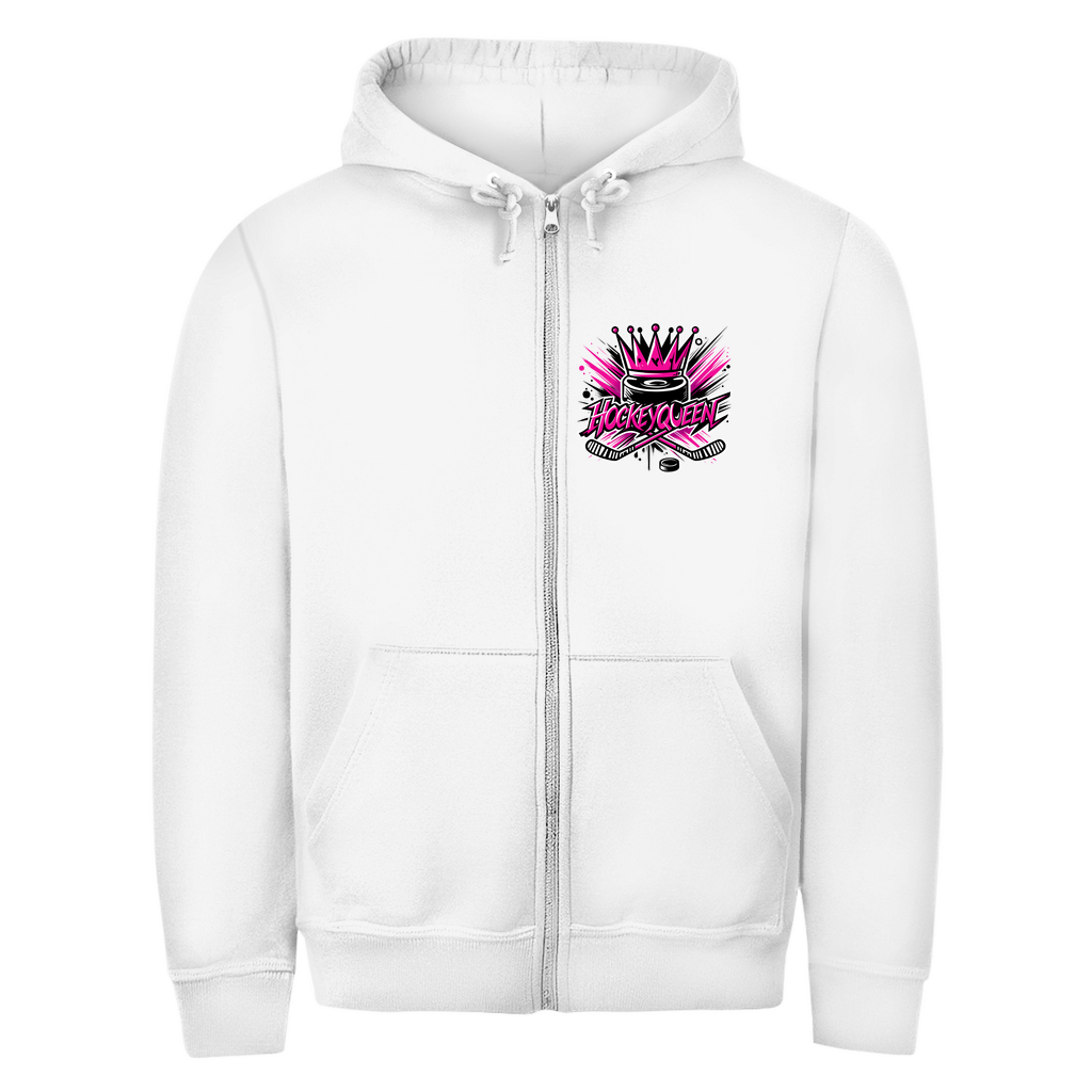 Unisex Zipper HOCKEYQUEEN (front&back)