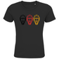 Kids T-Shirt TEAM GOALIE MASKE SCHWARZ-ROT-GOLD