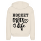 Oversize Zipper HOCKEY MOM LIFE (front&back)