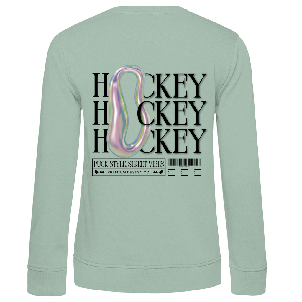 Ladies Sweatshirt  HOCKEY MODERN (back)