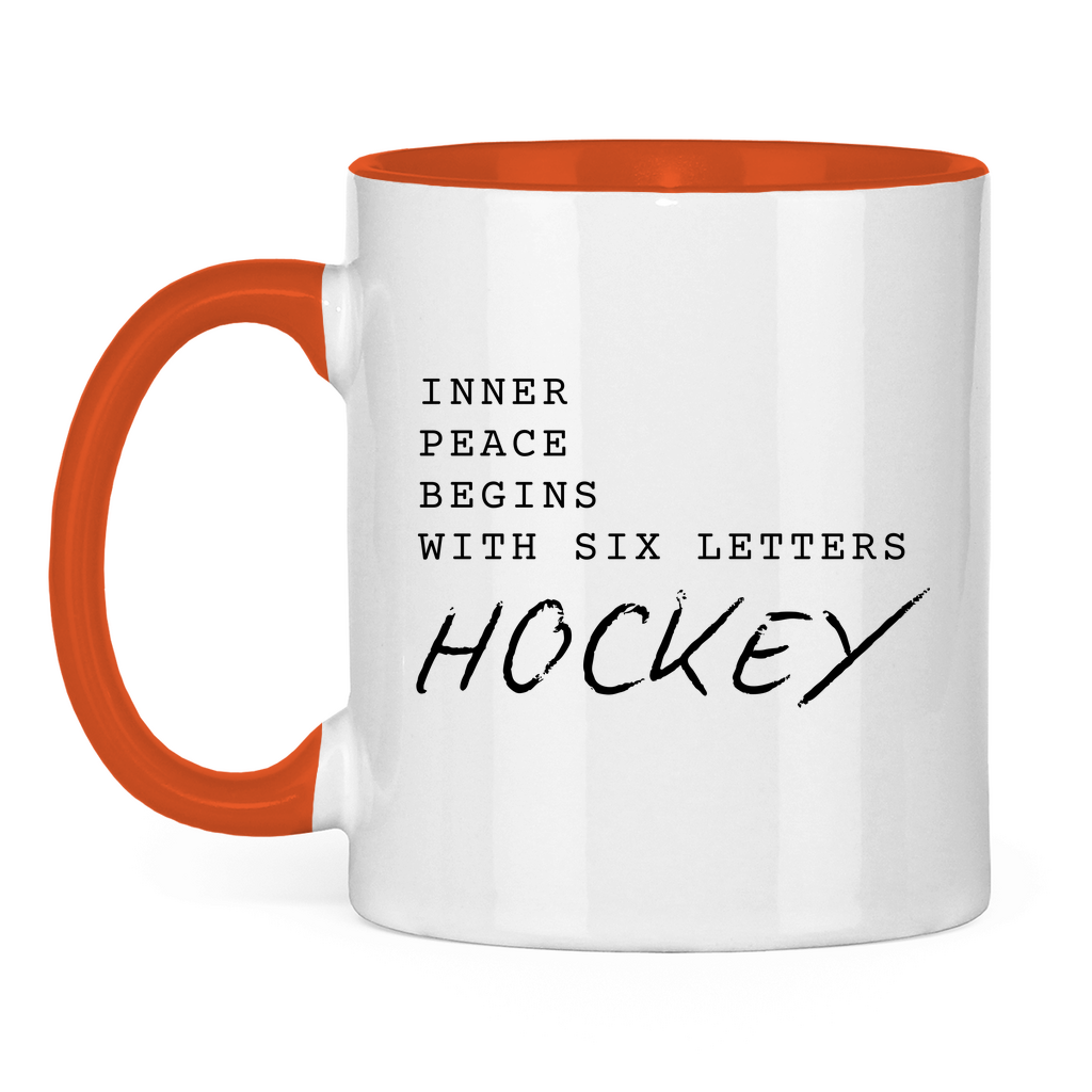 Tasse zweifarbig INNER PEACE