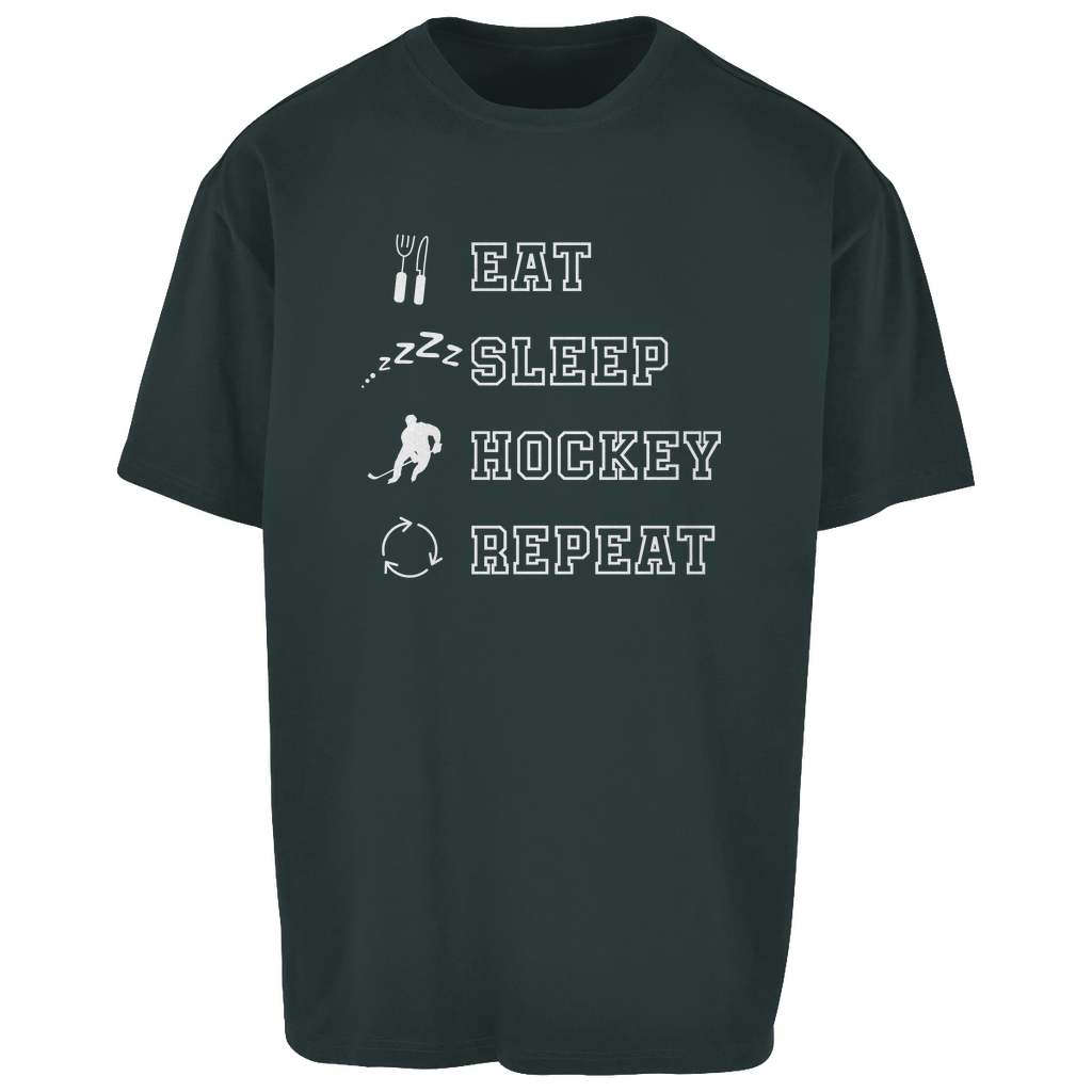 Oversize T-Shirt EAT, SLEEP REPEAT