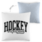 Kopfkissen zweifarbig HOCKEY IS MY BOYFRIEND