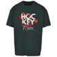 Oversize T-Shirt HOCKEYMOM FLOWERS