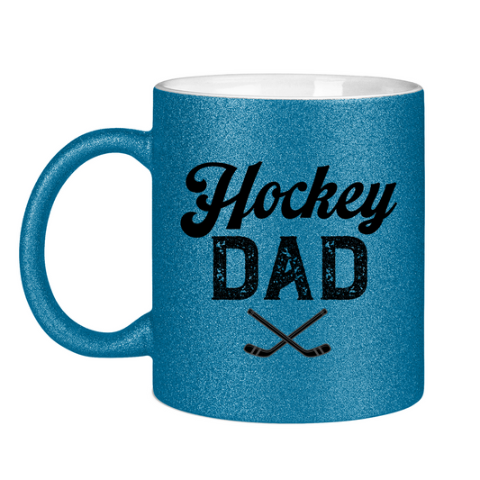 Glitzertasse HOCKEYDAD