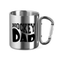 Edelstahltasse HOCKEYDAD WAVE