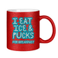 Glitzertasse ICE & PUCKS FOR BREAKFAST