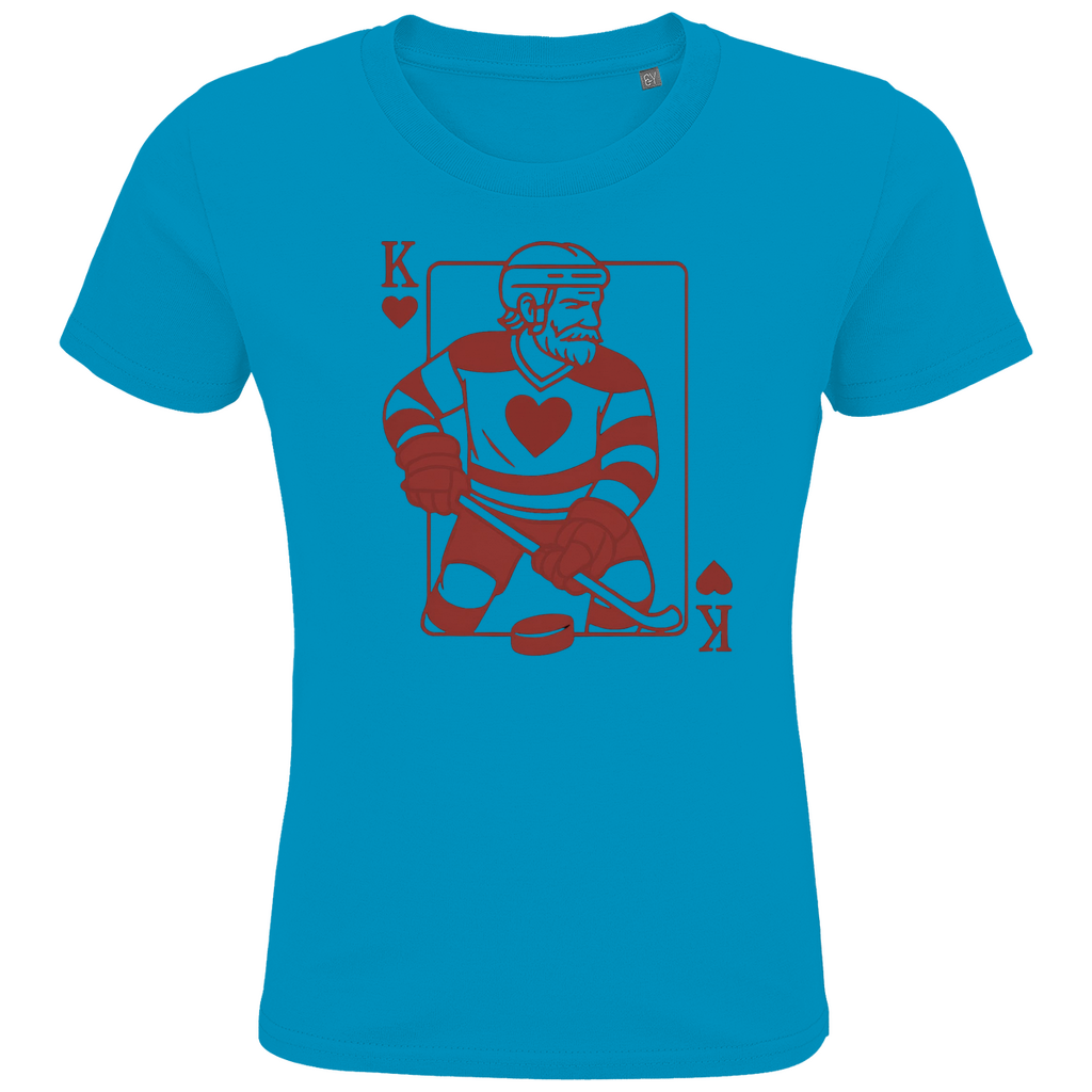 Kids T-Shirt HOCKEY HERZKÖNIG