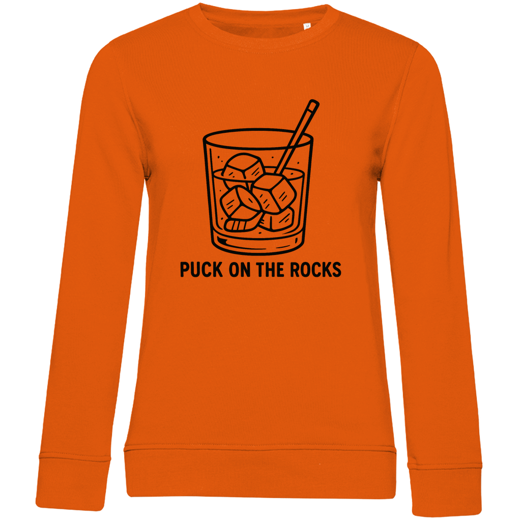 Ladies Sweatshirt PUCK ON THE ROCKS
