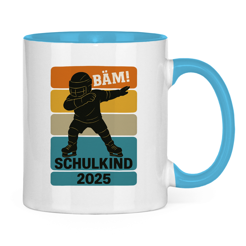 Tasse zweifarbig SCHULKIND 2025