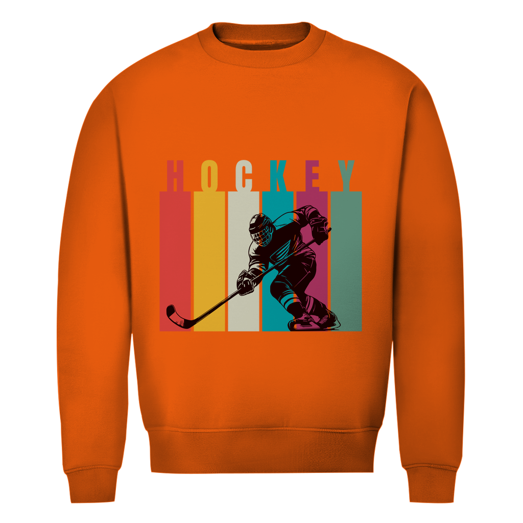 Unisex Sweatshirt COLOURFUL HOCKEYPLAYER