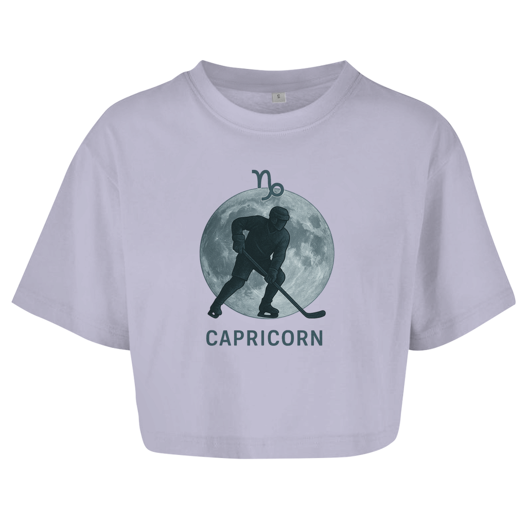 Ladies Crop Top STERNZEICHEN CAPRICORN / STEINBOCK