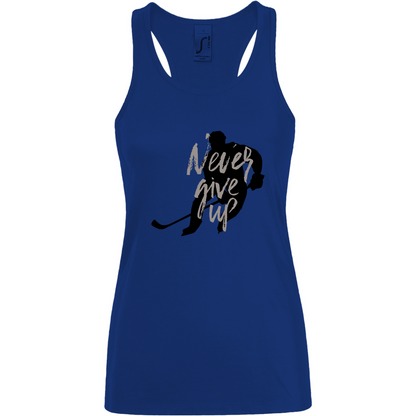 Ladies Tank Top NEVER GIVE UP