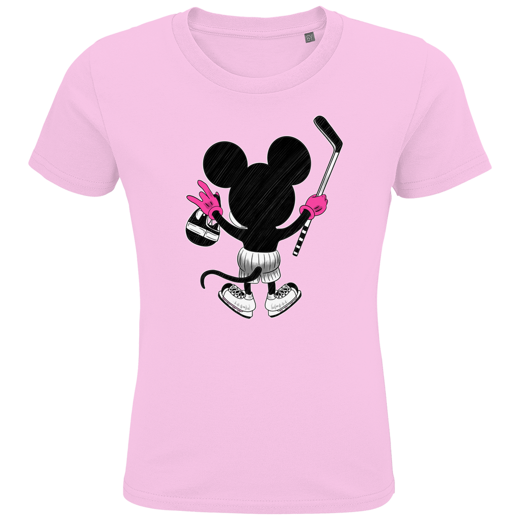 Kids T-Shirt HOCKEYMOUSE PINK