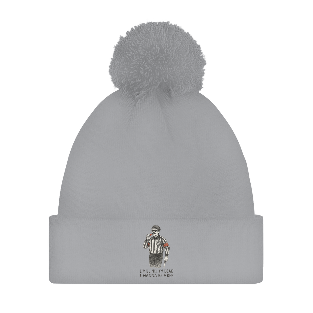 Bommelmütze WANNA BE A REF
