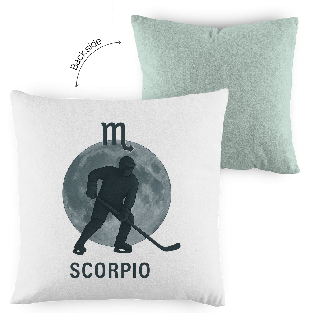 Kopfkissen zweifarbig STERNZEICHEN SCORPIO / SKORPION
