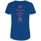 Ladies T-Shirt PRINCESS (front&back)