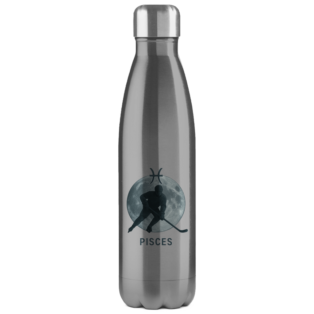 Edelstahl-Thermoflasche STERNZEICHEN PISCES / FISCH