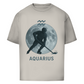 Oversize T-Shirt STERNZEICHEN AQUARIUS / WASSERMANN