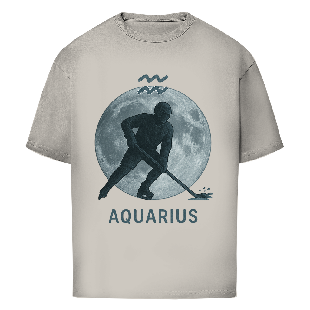 Oversize T-Shirt STERNZEICHEN AQUARIUS / WASSERMANN