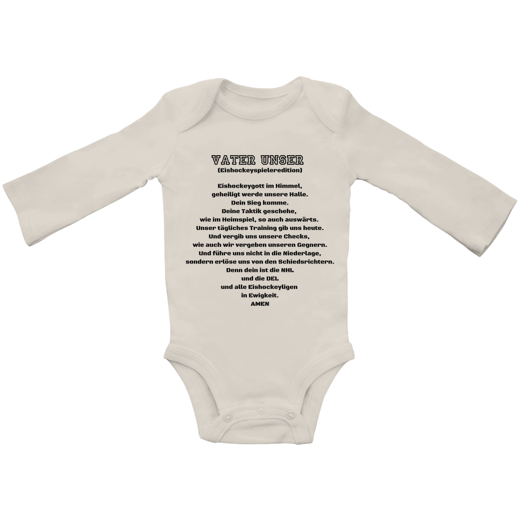 Babybody Langarm VATER UNSER SPIELER