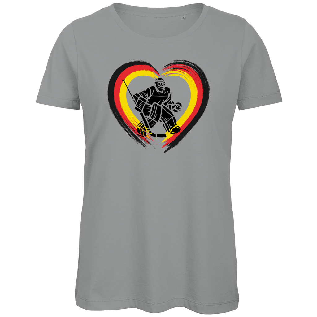 Ladies T-Shirt HEART GERMANY GOALIE