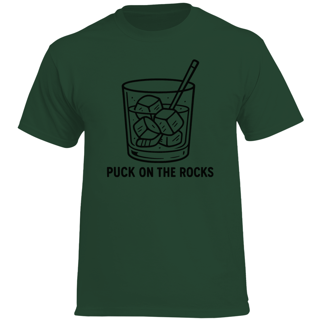 T-Shirt PUCK ON THE ROCKS