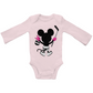 Babybody Langarm HOCKEYMOUSE PINK