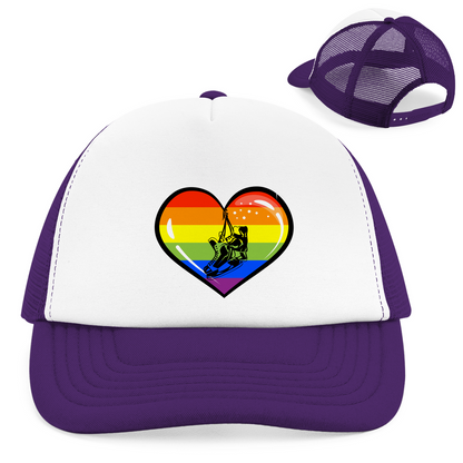 Retro Cap RAINBOW SKATE HEART